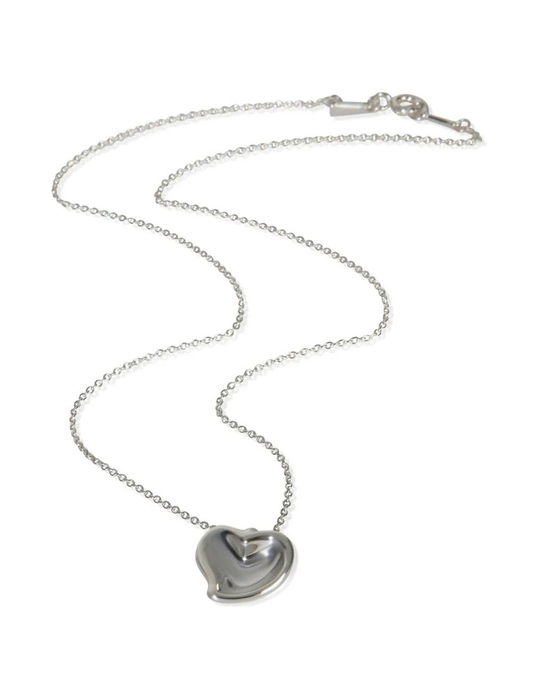 Pre-Owned Tiffany & Co Sterling Silver Elsa Peretti Full Heart Pendant