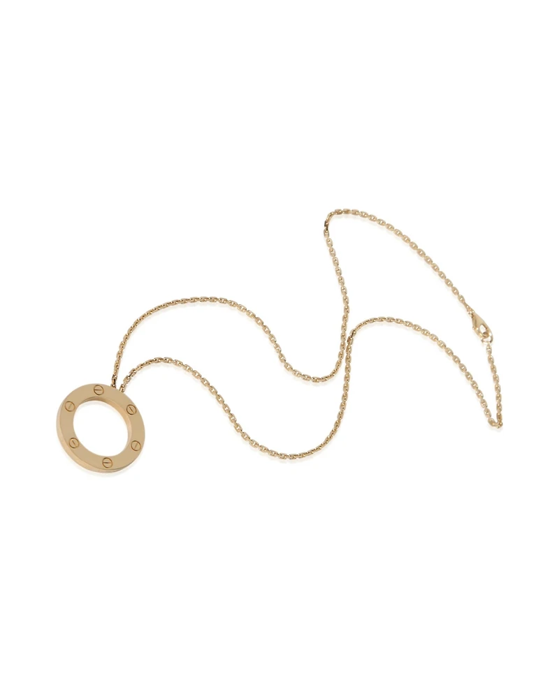 Pre-Owned Cartier Yellow Gold Love Necklace