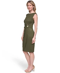 Jessica Howard Women's Crinkle Knit Sheath Dress
