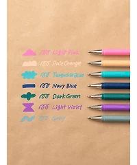 Pentel Arts Hybrid Mattehop Gel Roller, 1.0mm, 8-Pk