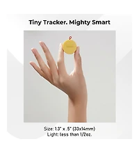 Roam smart tracker - Bluetooth Item Locator, No Subscription, Waterproof Apple and Android