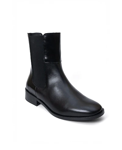 Menina Step Women's Balmoral Leather Chelsea Boot