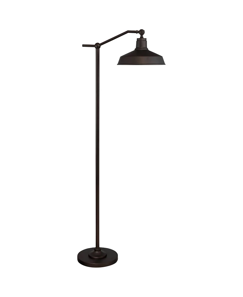 360 Lighting Kayne Farmhouse Rustic 61" Tall Standing Floor Lamps Set of 2 Lights Downbridge Adjustable