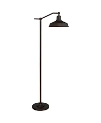 360 Lighting Kayne Farmhouse Rustic 61" Tall Standing Floor Lamps Set of 2 Lights Downbridge Adjustable