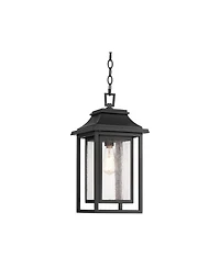 John Timberland Cecile 19 High Farmhouse Rustic Outdoor Pendant Light Fixture Ceiling Porch House Hanging Painted