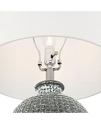 360 Lighting Ainsworth 28 1/4"H Textured Glaze Ceramic Table Lamp Set of 2