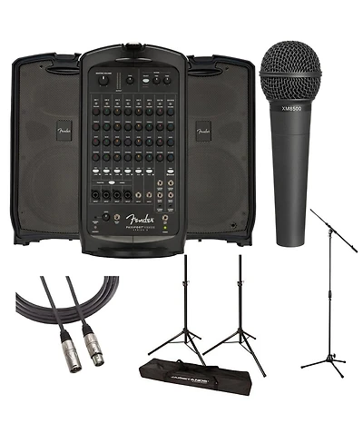 Fender Passport Venue Series 2 600W 10-Channel Portable Pa System with Bluetooth