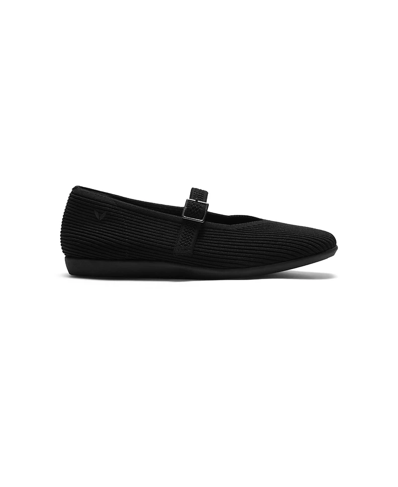 Vivaia Women's Margot Walker Mary Jane Lightweight Square-Toe Janes
