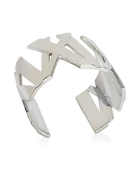 Pre-Owned Tiffany & Co Sterling Silver Atlas Wide Cuff Bracelet