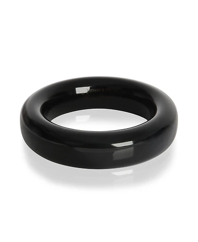 Pre-Owned Tiffany & Co Elsa Peretti Black Lacquer Bracelet