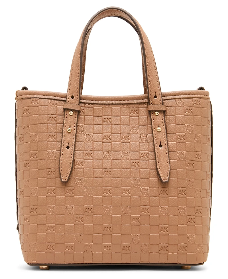 Anne Klein Embossed Mini Tote Handbag