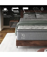 Clihome Elite Series Machka 12 Inch Cooling Gel Hybrid Mattress