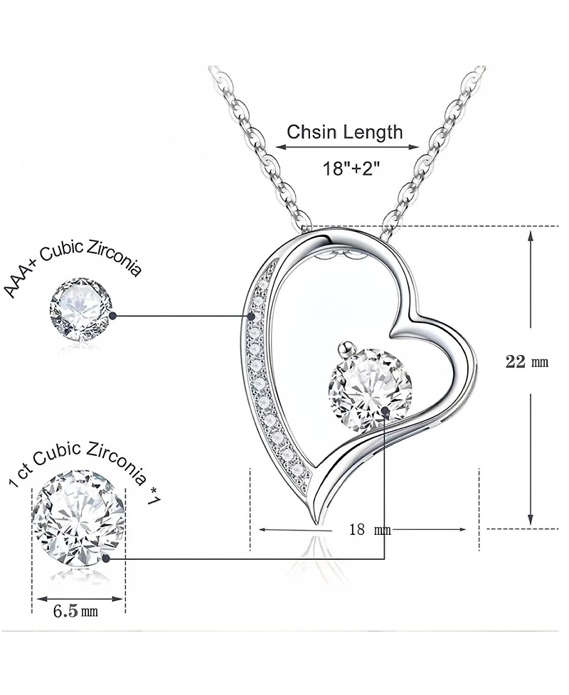Gnuadz Women Necklace Gift for Mom Wife with Card Box