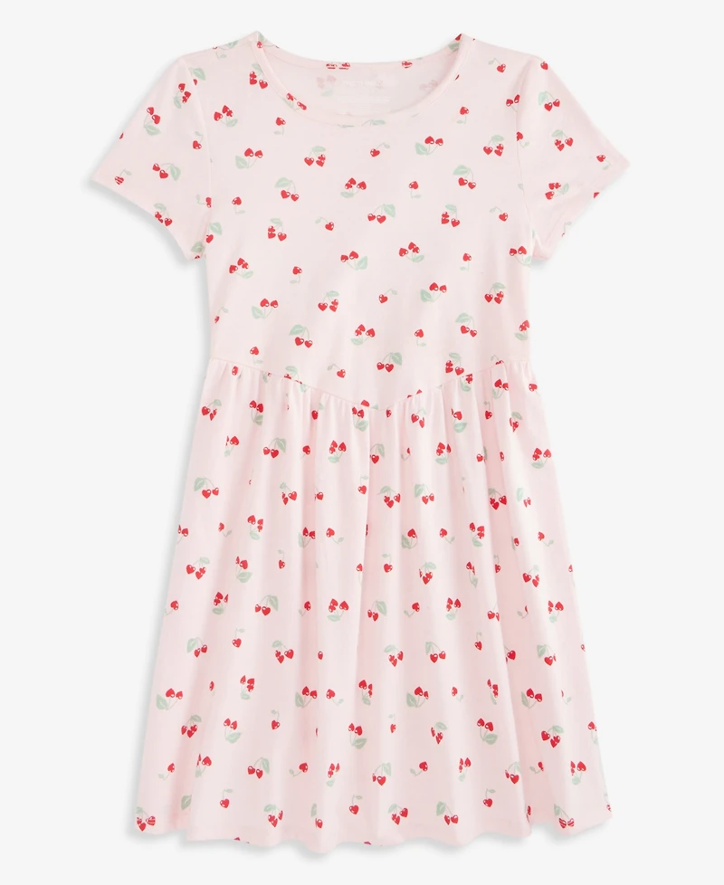 Epic Threads Girls' Xs-xl Cherries-Print Cotton Dress, Macy's Exclusive