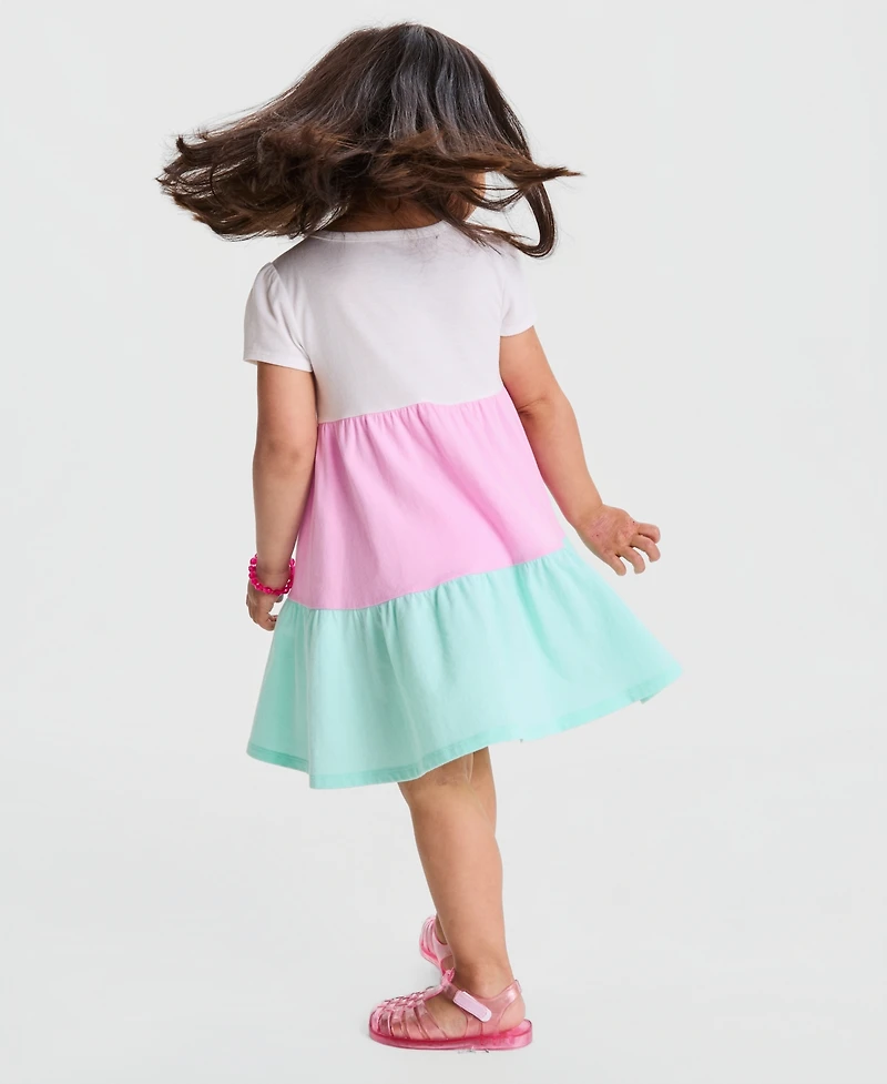 Epic Threads Baby and Toddler Girls' Color-block Dress, Macy's Exclusive