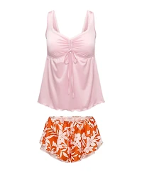 Adore Me Plus Lavern Pajama Tank Top & Shorts Set