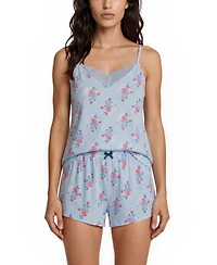 Flora by Nikrooz Women's Stacy 4-Pc. Pack 2 Cami & Shorts