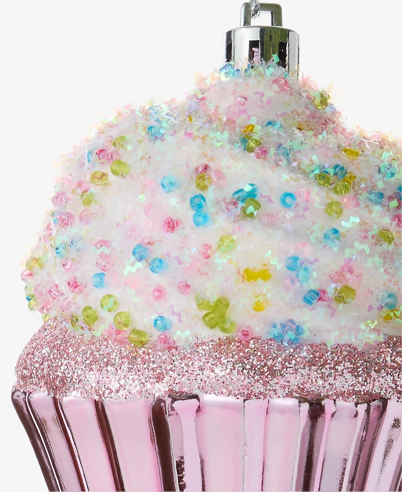 Holiday Lane Sweet Tooth Pink Cupcake Ornament, Exclusively at Macy's