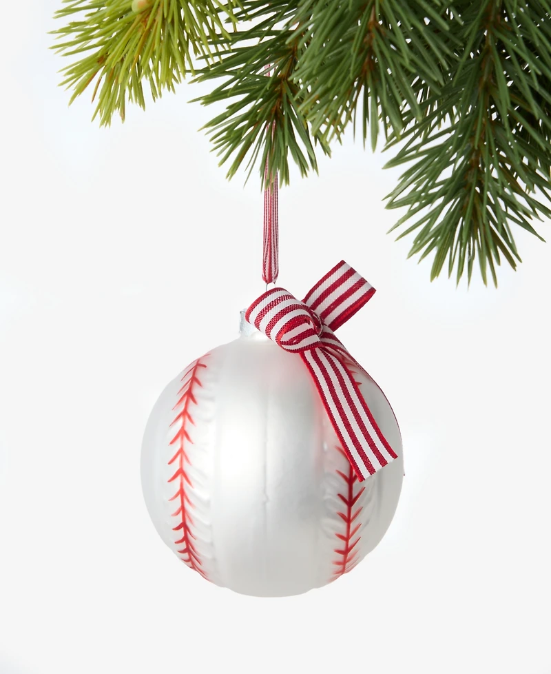 Holiday Lane Sports Baseball Ornament, Macy's Exclusive
