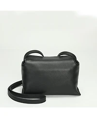 Susu Ivy Small Pebbled Leather Crossbody Bag Minimalist Shoulder Lightweight Everyday Purse for Women