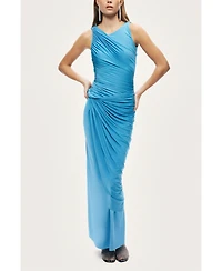 Nocturne Women's Draped Sleeveless Maxi Dress