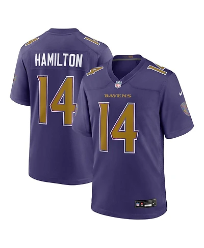 Nike Men's Kyle Hamilton Purple Baltimore Ravens Alternate Game Jersey