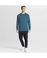 Fanatics Men's Teal San Jose Sharks Authentic Pro Rink Raglan Hoodie
