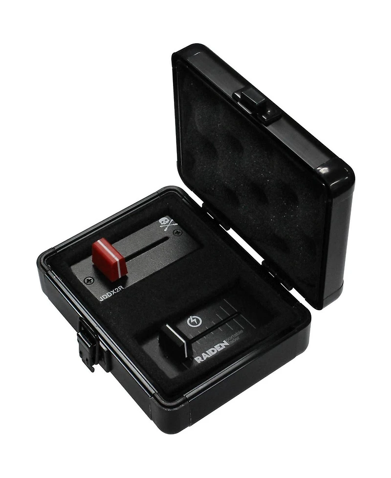 Odyssey Innovative Designs Krom Series Compact Utility Accessory Case with Interior Diced Foam and 5x3x1.5" Interior