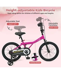 Slickblue Toddler Easy-Learn Bike with Detachable Training Wheels