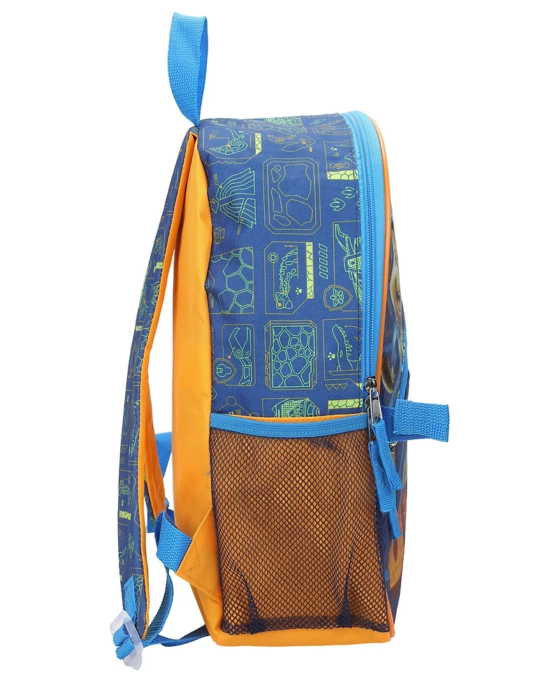 Paw Patrol Boys' and Girls' Backpack, Lunch Bag, Pencil Case, Key Chain and Caraniber, 5-Piece Set