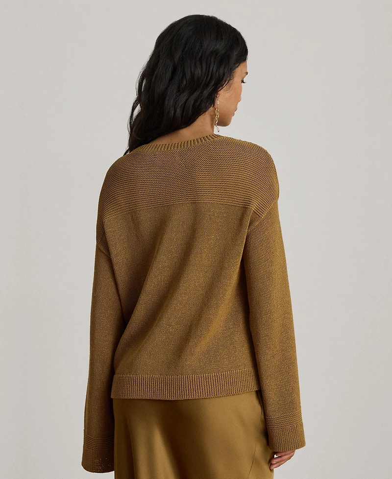 Lauren Ralph Women's Crewneck Long-Sleeve Sweater