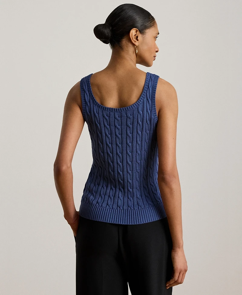 Lauren Ralph Women's Slim-Fit Sleeveless Sweater
