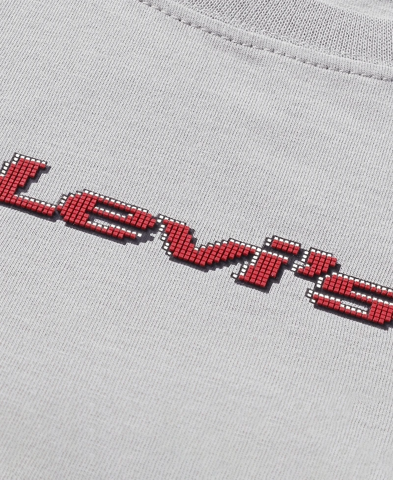 Levi's Boys' 4-7 Pixelated Bear Short-Sleeve T-Shirt