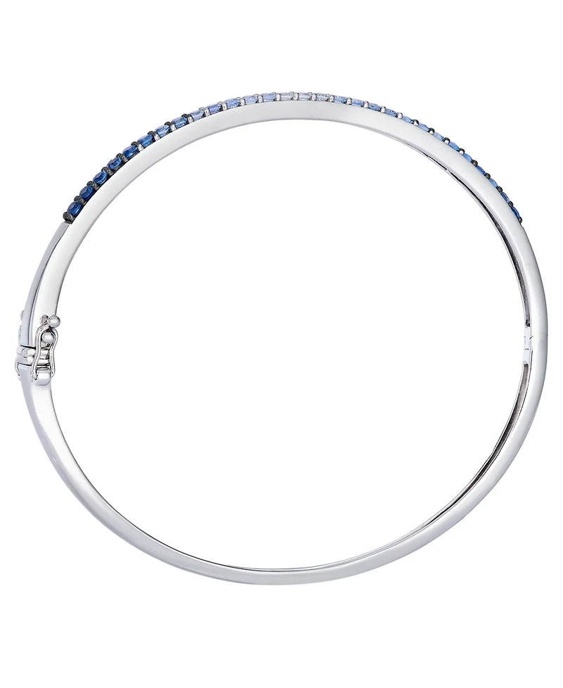 Le Vian Denim Ombre Sapphire (1 ct. t.w.) & Vanilla Sapphire Bangle in 14k Vanilla Gold