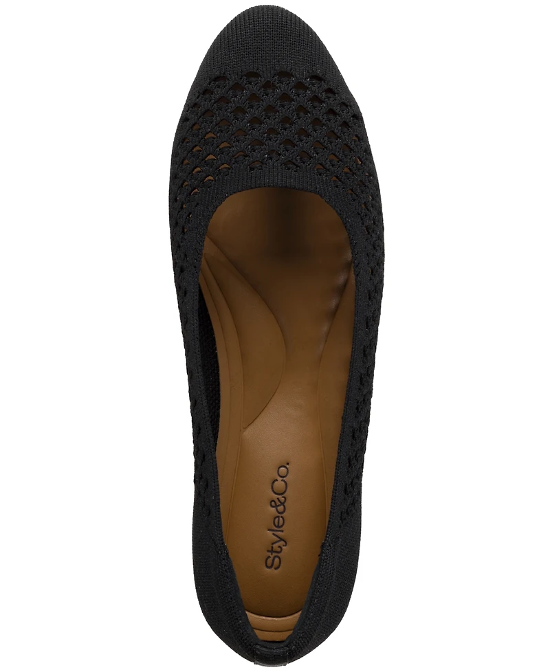 Style & Co Women's Tammyy Open Knit Flats, Macy's Exclusive