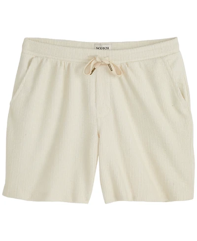 Scotch & Soda Men's Slub Pull-On Shorts