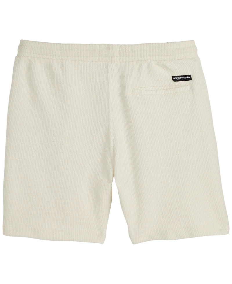 Scotch & Soda Men's Slub Pull-On Shorts