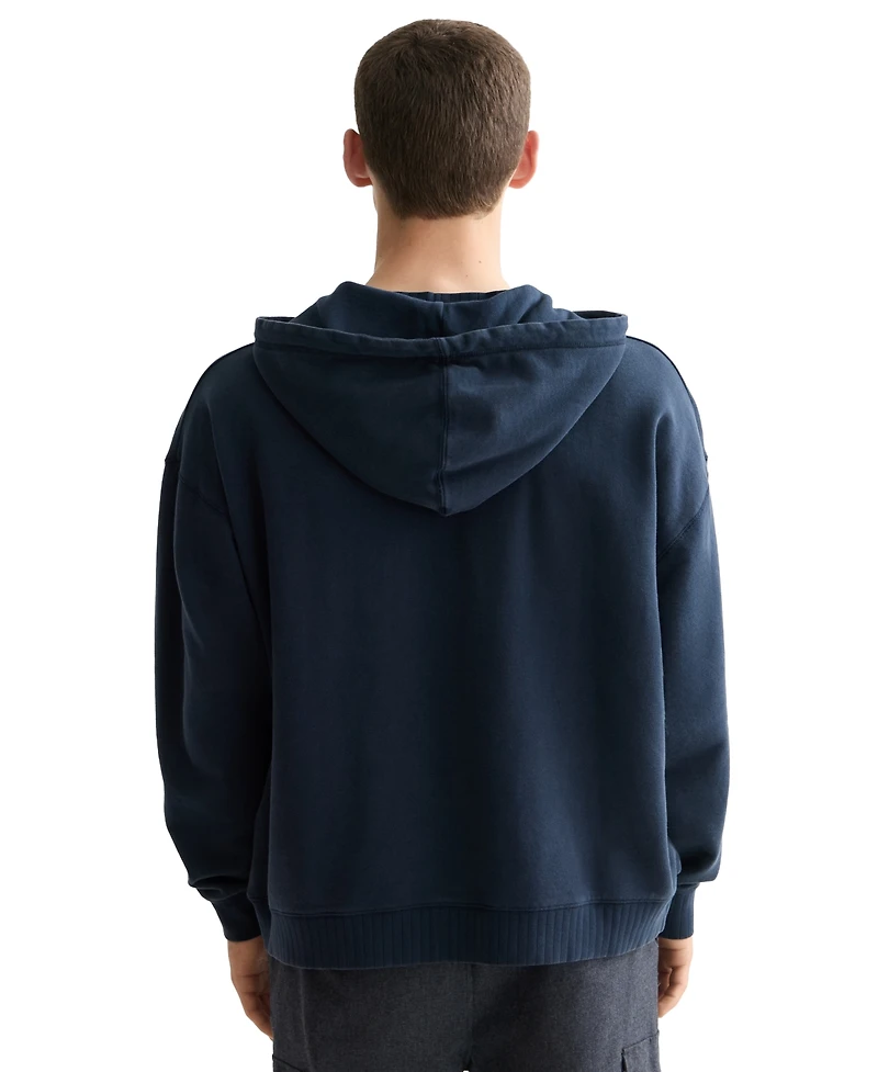 Scotch & Soda Men's Washed Artwork Hoodie