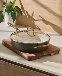 KitchenAid Design Series Hard-Anodized Ceramic Induction 5-Quart Lidded Saute Pan