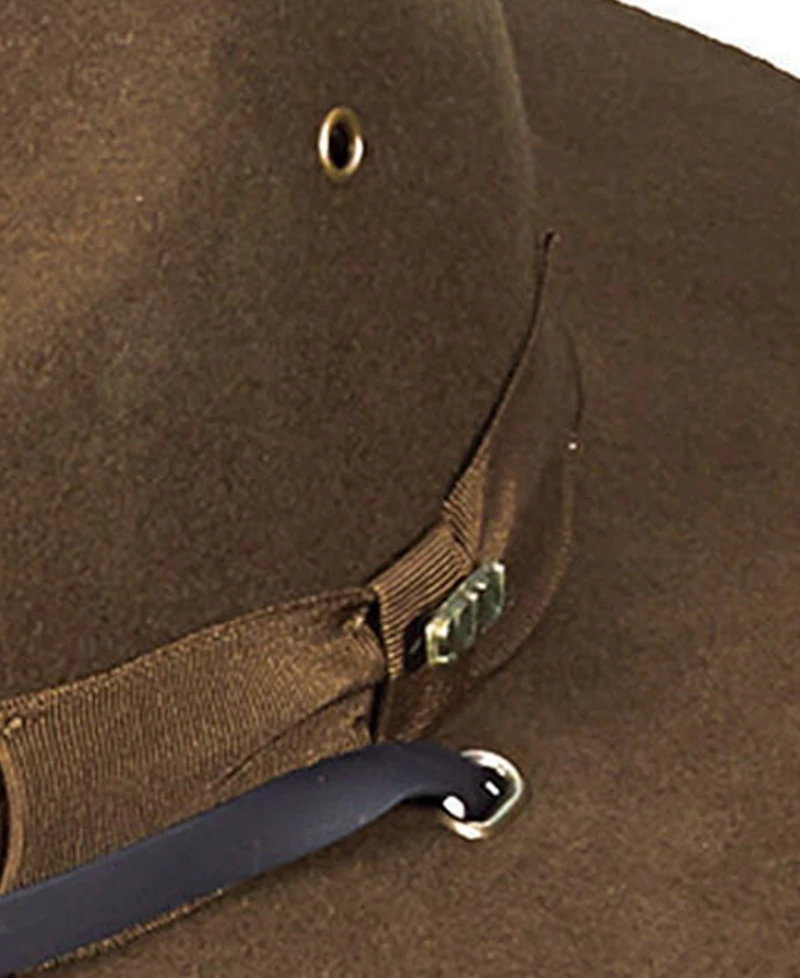 Scala Men's Wool Felt Campaign Hat