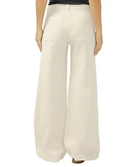 Silver Jeans Co. Women's Wide Leg Knit Flex