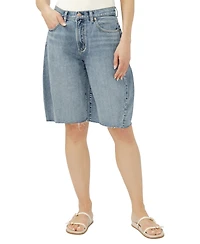 Silver Jeans Co. Women's Barrel Mid Rise Shorts