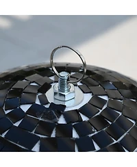 Yescom 16" Disco Mirror Ball 2 Rgb Spotlights Rotating Motor Kit Party Events