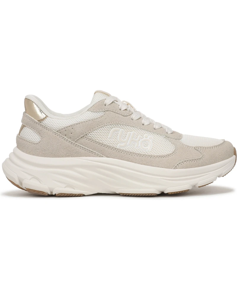 Ryka Women's Devine Max Classic Lace-Up Walking Sneakers