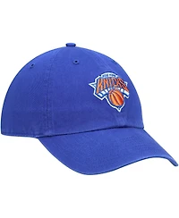 47 Brand Men's New York Knicks Core Logo Clean Up Adjustable Hat