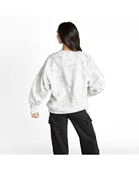 Gameday Couture Women's Ash Ole Miss Rebels Whiteout Premium Fleece Camo Sweatshirt
