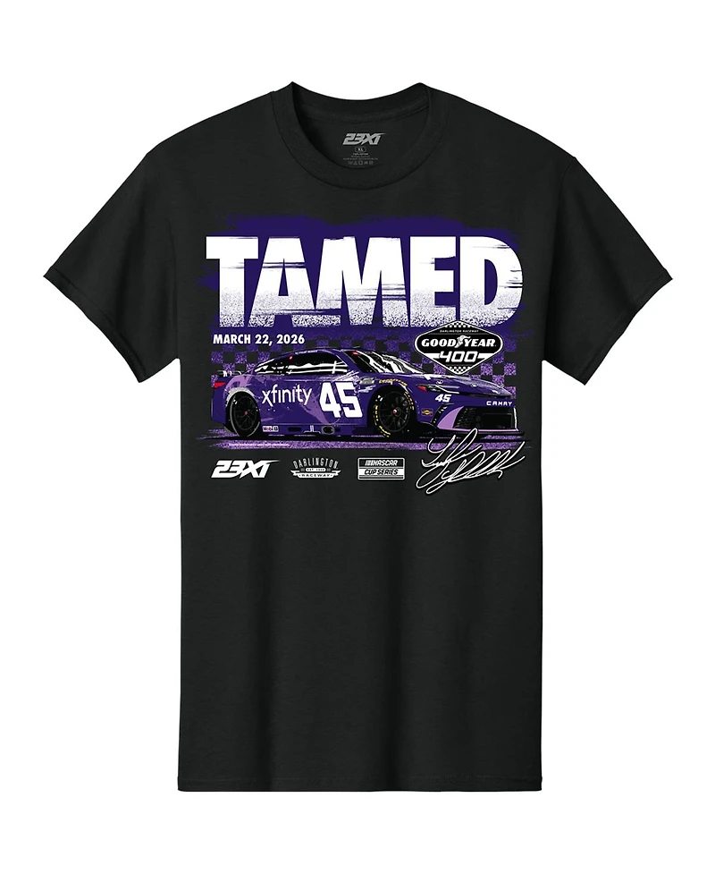 Classic Ink Usa Men's 23XI Racing Black Tyler Reddick 2026 Goodyear 400 Race Winner T-Shirt