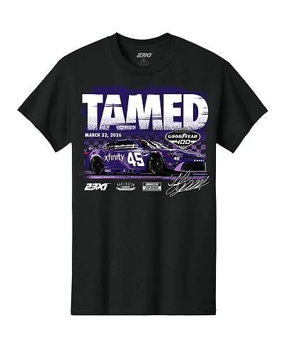 Classic Ink Usa Men's 23XI Racing Black Tyler Reddick 2026 Goodyear 400 Race Winner T-Shirt