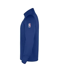 Nike Men's Blue New York Knicks 2025/26 City Edition Remix Authentic Coaches Dri-fit Half-Zip Sweatshirt