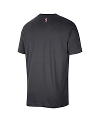 Jordan Men's Anthracite Minnesota Timberwolves Statement Edition Essential T-Shirt